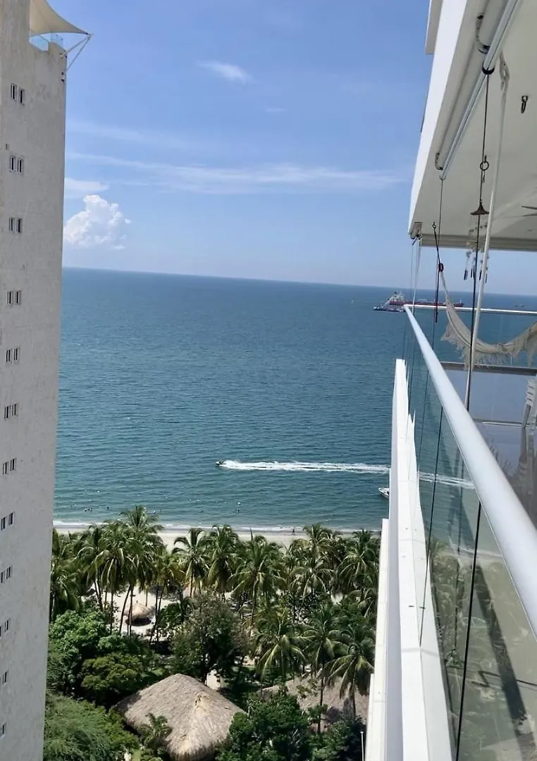 Apartamento Bello Horizonte Piso 15 Excelente Vista Santa Marta  Colombia